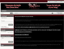 Tablet Screenshot of parfume-noire.com